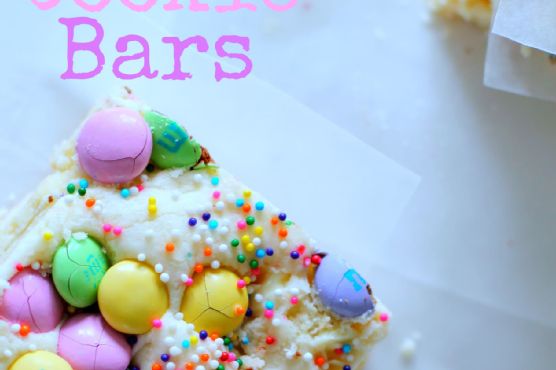 Easter Sugar Cookie Bars Easter Sugar Cookie Bars
