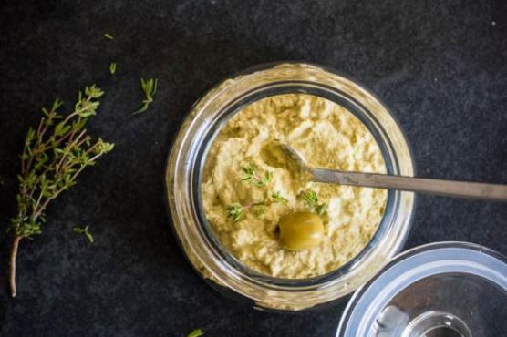 Garlic Oregano Olive Tapenade