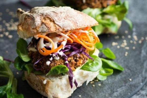 Quinoa and Kidney Bean Burgers