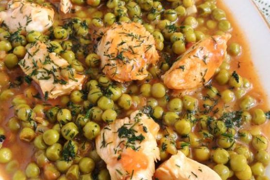Romanian Pea and Chicken Stew Romanian Pea and Chicken Stew