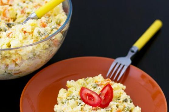 Creamy Potato & Ham Salad