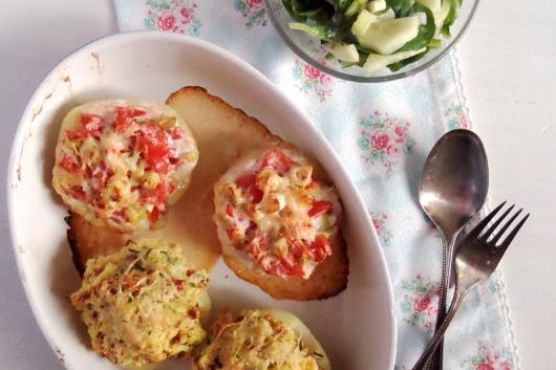 Stuffed Kohlrabi, Two Ways