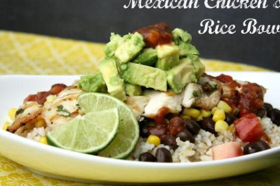 Mexican Chicken & Rice Bowl Mexican Chicken & Rice Bowl