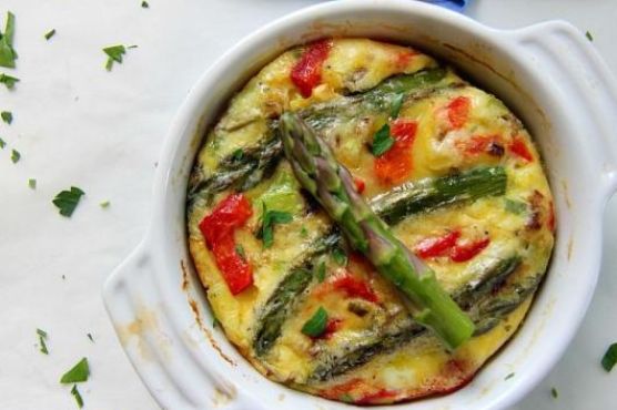 Roasted Asparagus Frittata Roasted Asparagus Frittata
