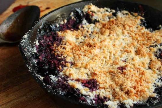 Blueberry Coconut Crumble Blueberry Coconut Crumble