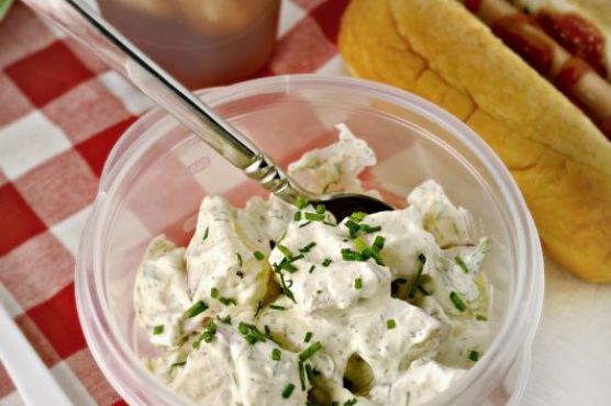 Garlic Dill Potato Salad