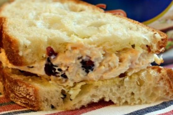Pine Nut and Cranberry Picnic Chicken Salad