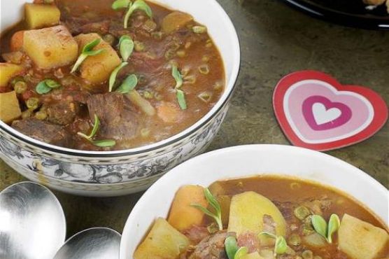 Slow Braised Red Wine Lamb Stew with Moroccan Spices Slow Braised Red Wine Lamb Stew with Moroccan Spices