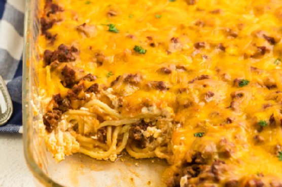 Easy Baked Spaghetti