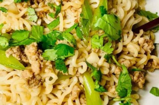 Ground Pork Ramen Ground Pork Ramen