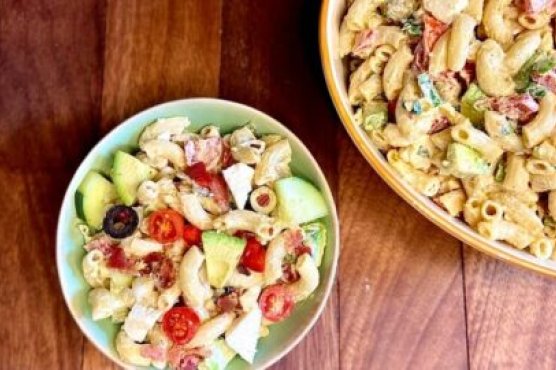 Loaded Macaroni Salad Loaded Macaroni Salad