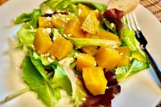 Deliciously Simple Steamed Beet Salad Deliciously Simple Steamed Beet Salad