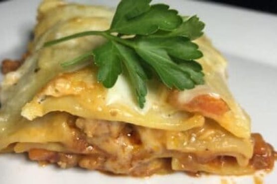 Lasagne al Forno with Bolognese and Béchamel Sauce Lasagne al Forno with Bolognese and Béchamel Sauce
