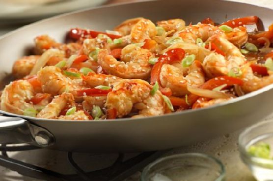 Asian Shrimp Stir-Fry Asian Shrimp Stir-Fry