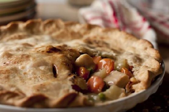 4 Ingredient Chicken Pot Pie