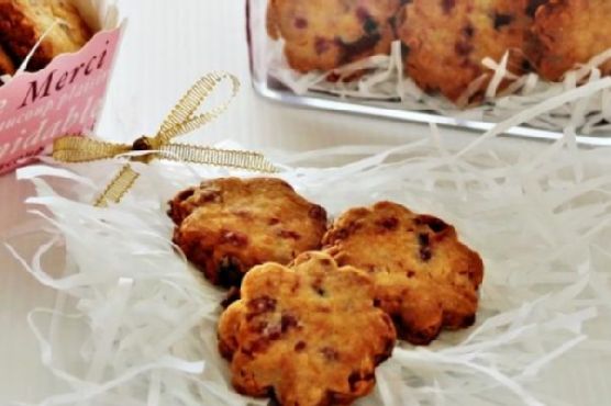 Almond Cranberry Cookies Almond Cranberry Cookies