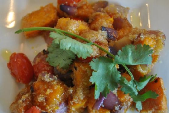 Amaranth and Roast Veggie Salad Amaranth and Roast Veggie Salad