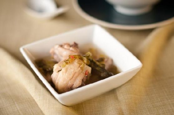 Ang Chow Chicken Soup With Preserved Mustard Greens
