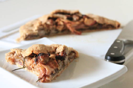 Apple Sausage Galette Apple Sausage Galette