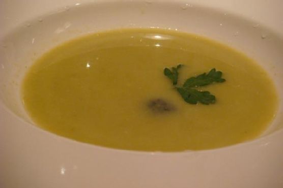 Aromatic Broth Of Asparagus With Caviar