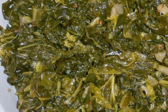 Auntie Naynay’s Spicy Greens