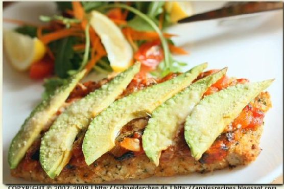 Avocado Chicken Parmigiana Avocado Chicken Parmigiana