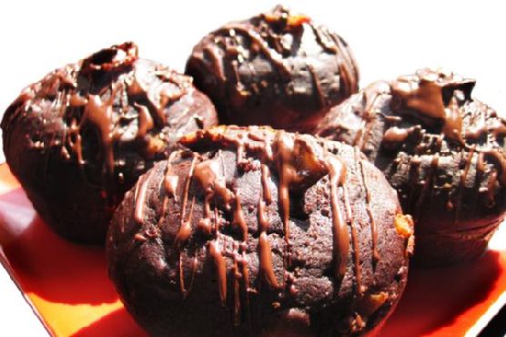 Bacon Brownie Cupcakes Bacon Brownie Cupcakes