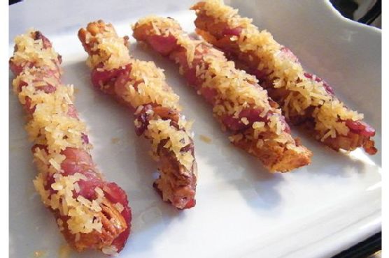 Bacon Wrapped Breadsticks Bacon Wrapped Breadsticks