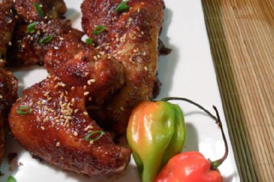 Baked Habanero Hot Wings Baked Habanero Hot Wings