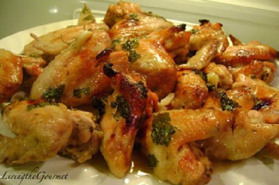 Baked Lemon~Lime Chicken Wings Baked Lemon~Lime Chicken Wings