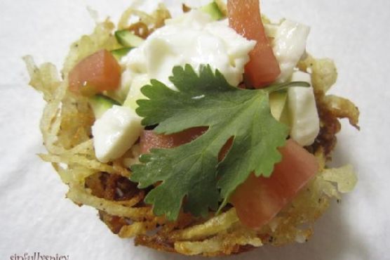 Baked Potato Nests