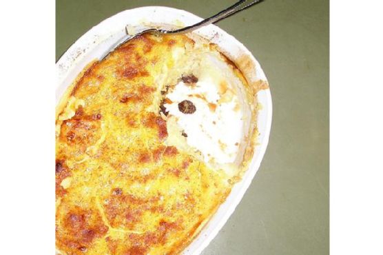 Baked Rice Custard