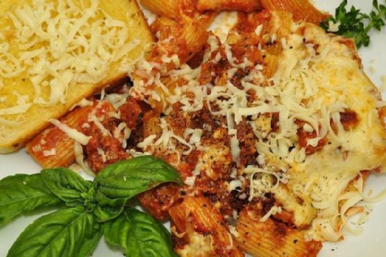 Baked Rigatoni With Sausage Baked Rigatoni With Sausage