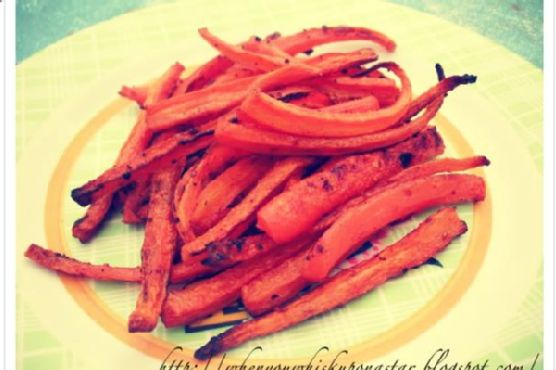 Baked Sweet Chili Carrot Fries Baked Sweet Chili Carrot Fries