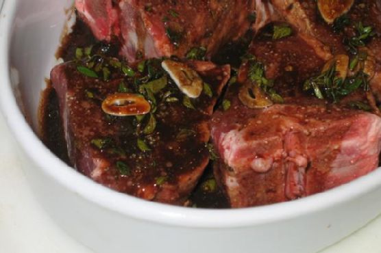 Balsamic Marinated Lamb Chops Balsamic Marinated Lamb Chops