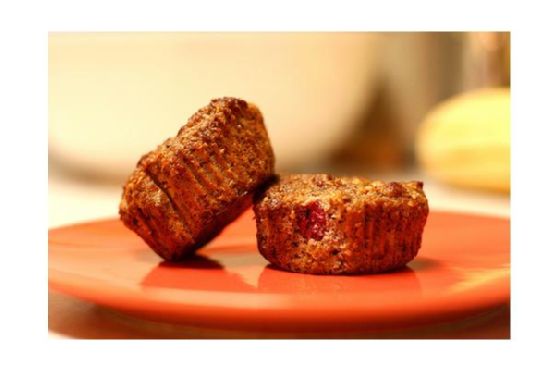 Banana Cranberry Muffins