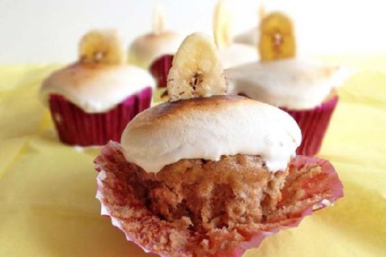 Banana Peanut Butter Cupcakes Banana Peanut Butter Cupcakes