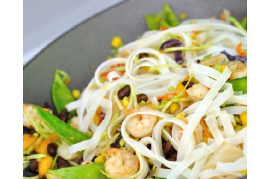 Black Bean Mango Stir Fry with Cilantro Lime Coconut Sauce Black Bean Mango Stir Fry with Cilantro Lime Coconut Sauce