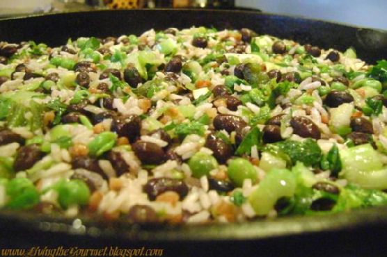 Black Beans & Green Peas With Rice & Barley