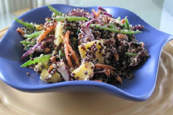 Black Quinoa Asian Slaw