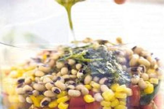 Black-Eye Pea And Barley Salad