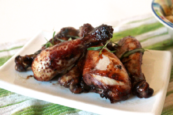 Blackberry Balsamic Drumsticks Blackberry Balsamic Drumsticks
