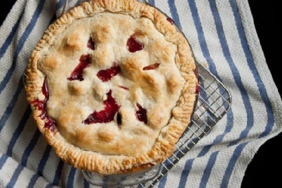 Blackberry Peach Pie