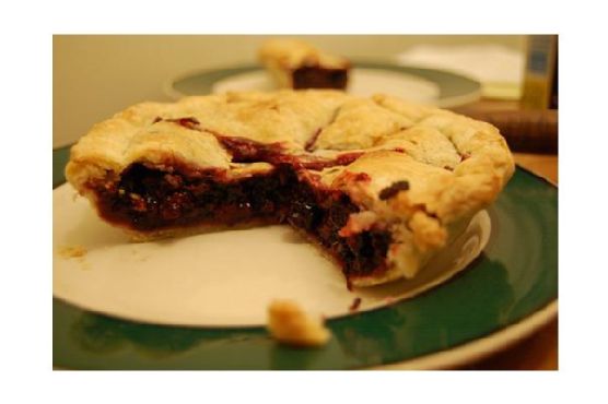 Blackberry Pie With Lemon Verbena Whip Cream