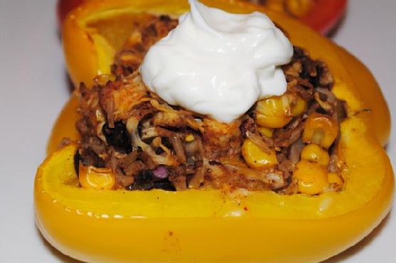 Blast Of Color Mexican Stuffed Bell Peppers Blast Of Color Mexican Stuffed Bell Peppers
