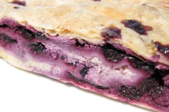 Blueberry and Cottage Cheese Strudel Blueberry and Cottage Cheese Strudel