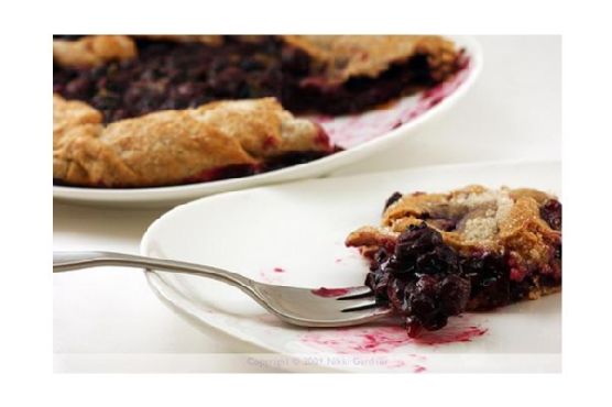 Blueberry Basil Galette Blueberry Basil Galette