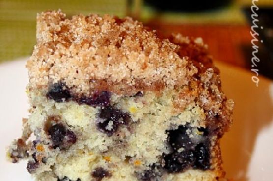 Blueberry Buckle / fluffy cake with blueberries Blueberry Buckle / fluffy cake with blueberries