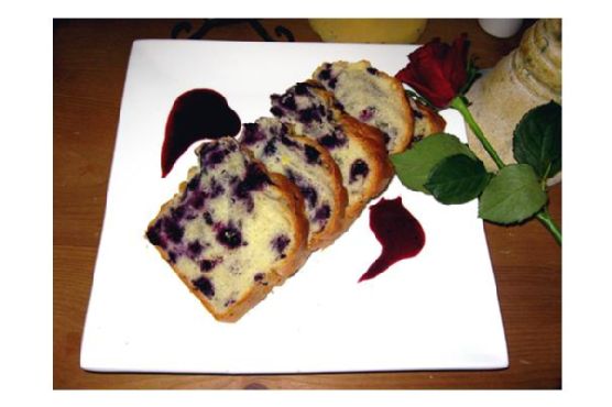 Blueberry Loaf With Blueberry Syrup Blueberry Loaf With Blueberry Syrup