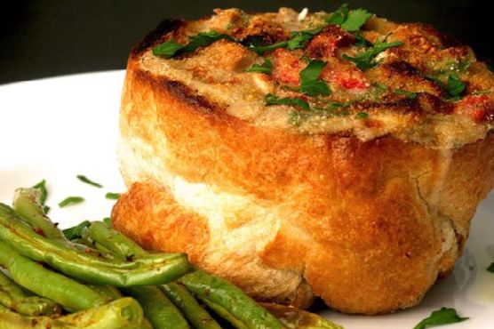 Bread Bowl Au Gratin